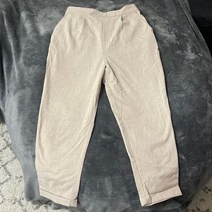 Beige dress pants